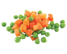 Green Peas and Carrots